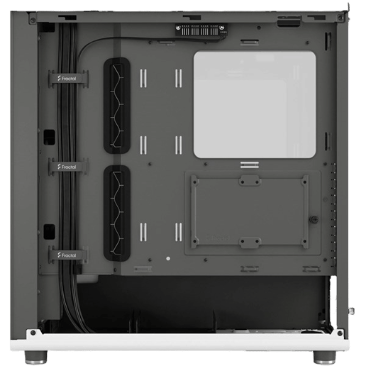 Fractal North TG Mid Tower Case - White 